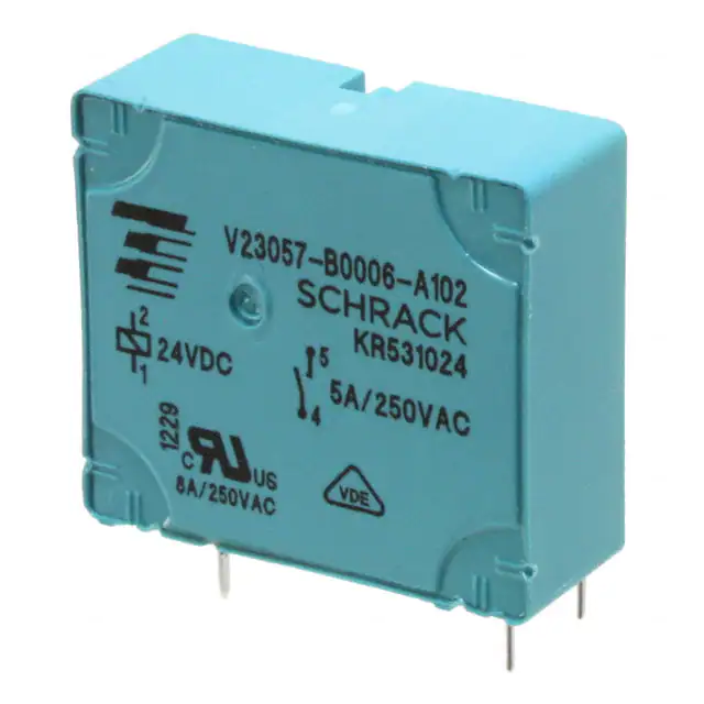 V23057B0006A102 TE Connectivity Potter & Brumfield Relays product image